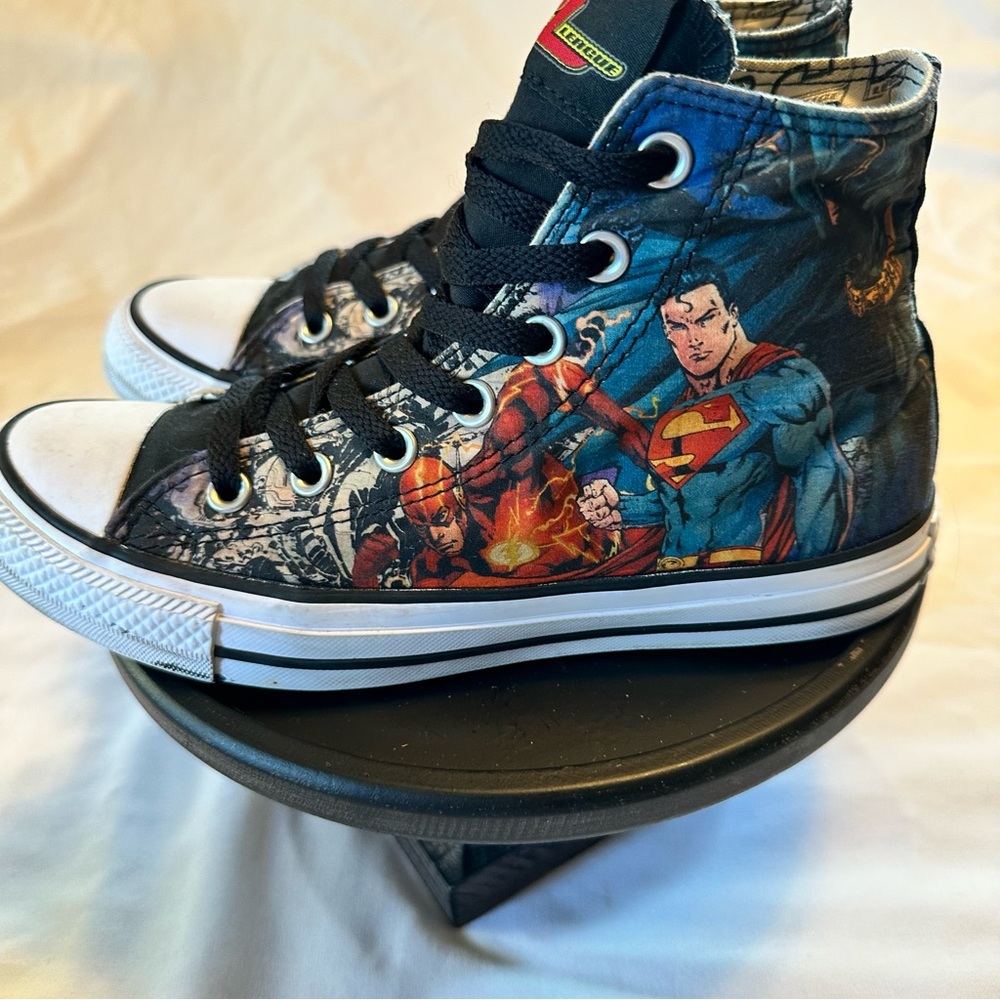 DC Comics Justice League 2015 Converse All Star High Top Canvas Shoes Unisex